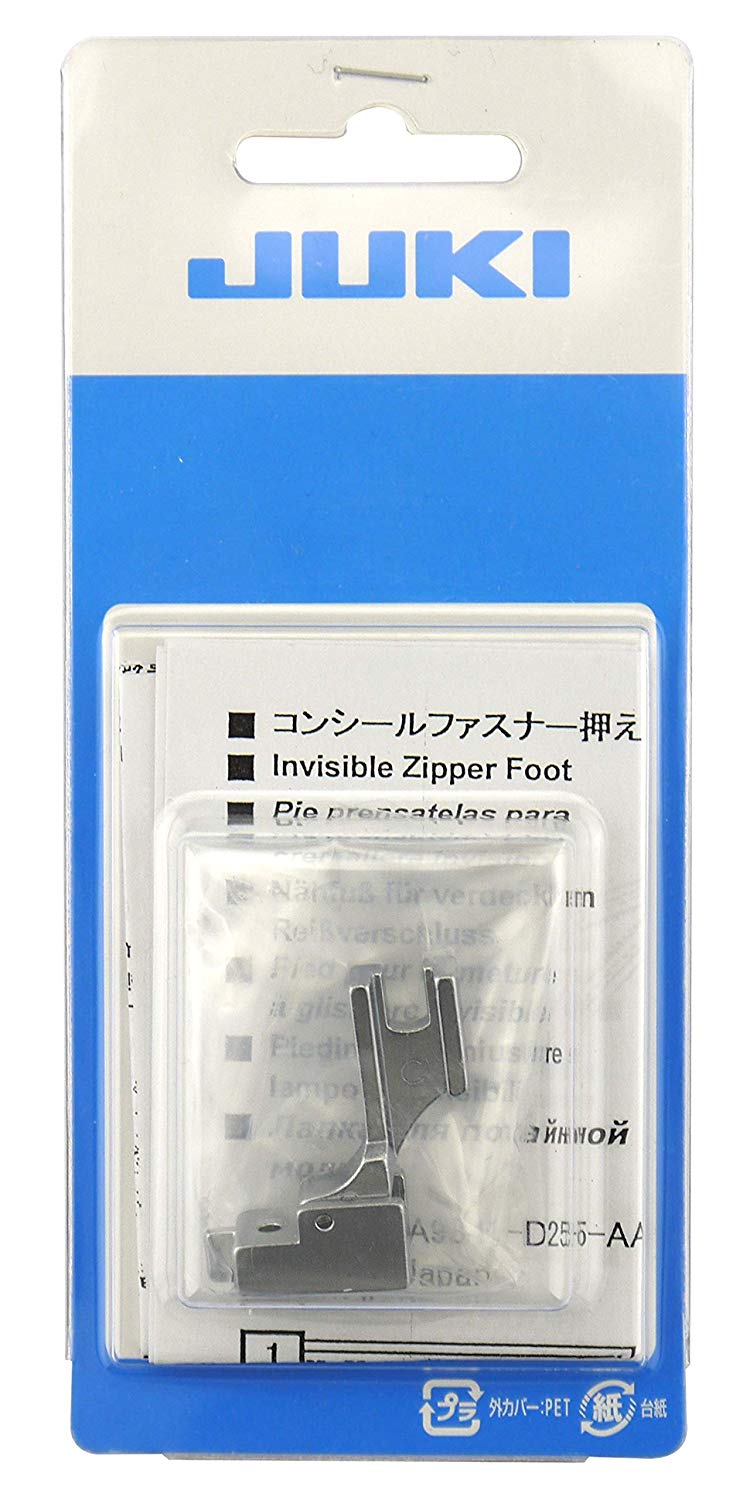 Nahtverdeckter Reissverschlussfuss für Juki TL-2200QVP Mini