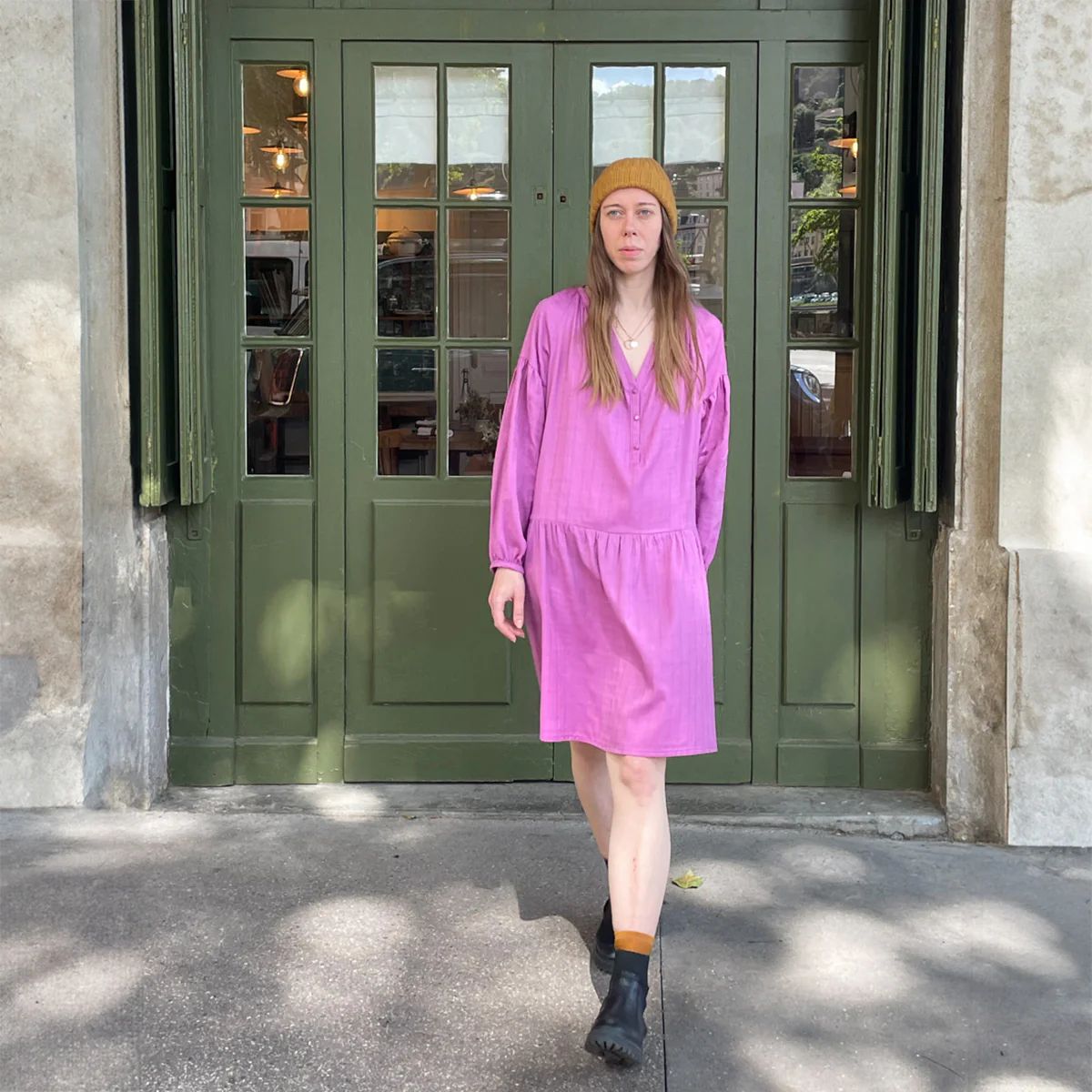 Okinawa Bluse und Kleid Damen, Ikatee Papierschnittmuster