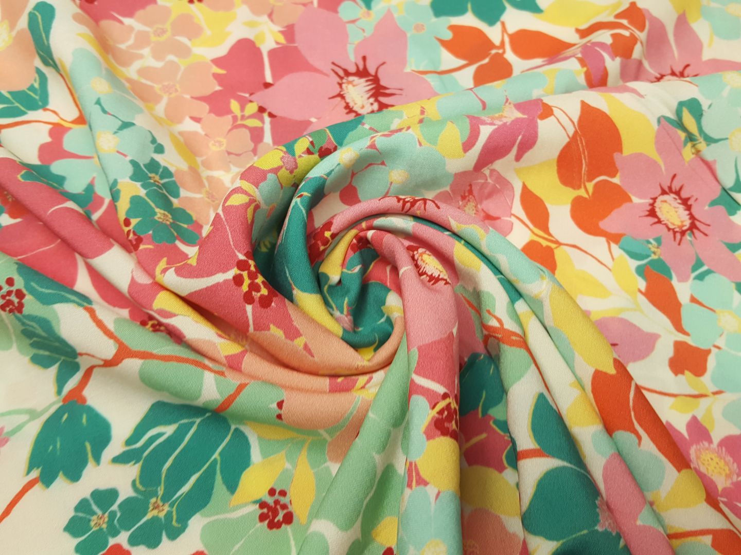 Olga creme/mint/rosa