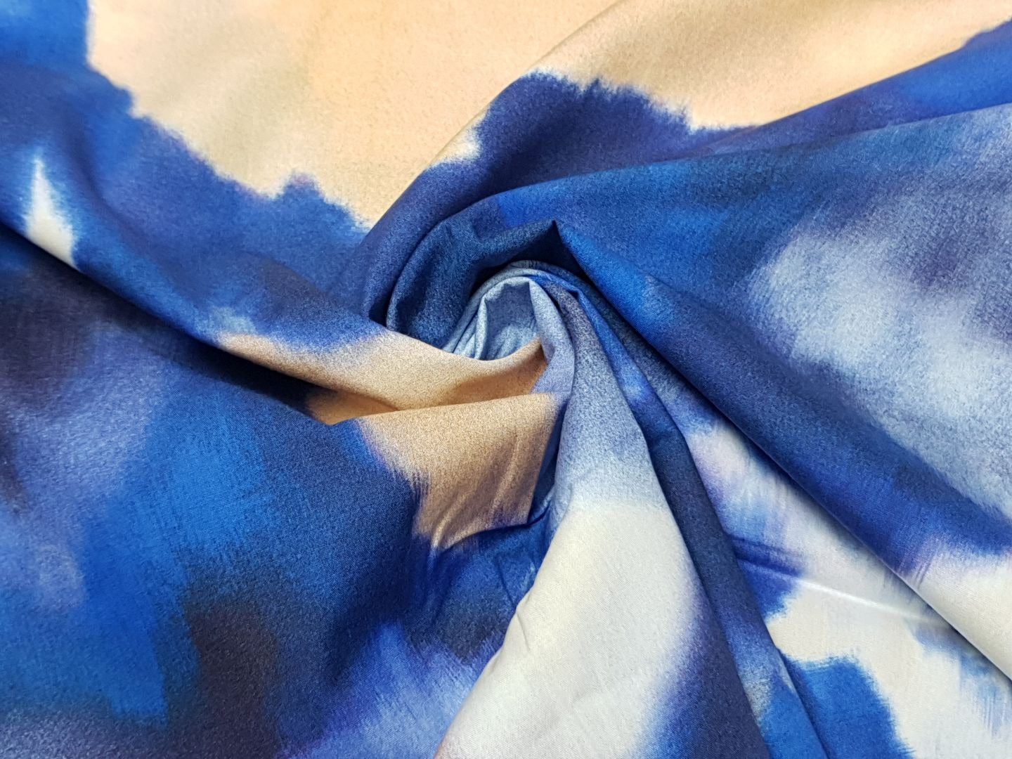 Ombre Blue royalblau/apricot