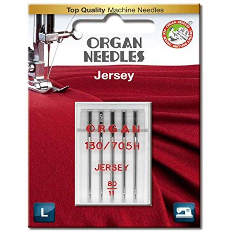 Organ 130/705 H Jersey 5x 080 Nähmaschinennadel
