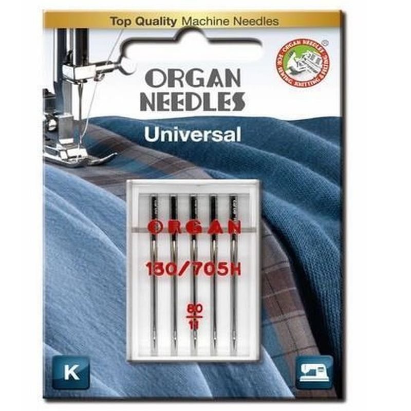 Organ 130/705 H Universal 5x 080 Nähmaschinennadel