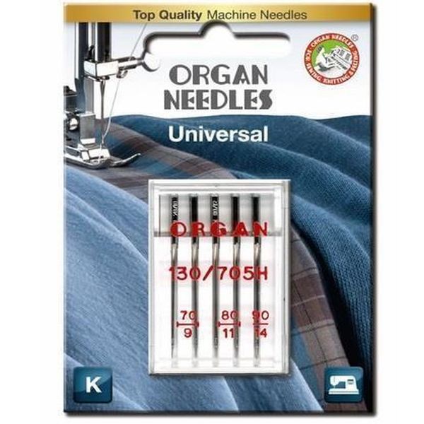 Organ 130/705 H Universal 5x 70-90 Nähmaschinennadel