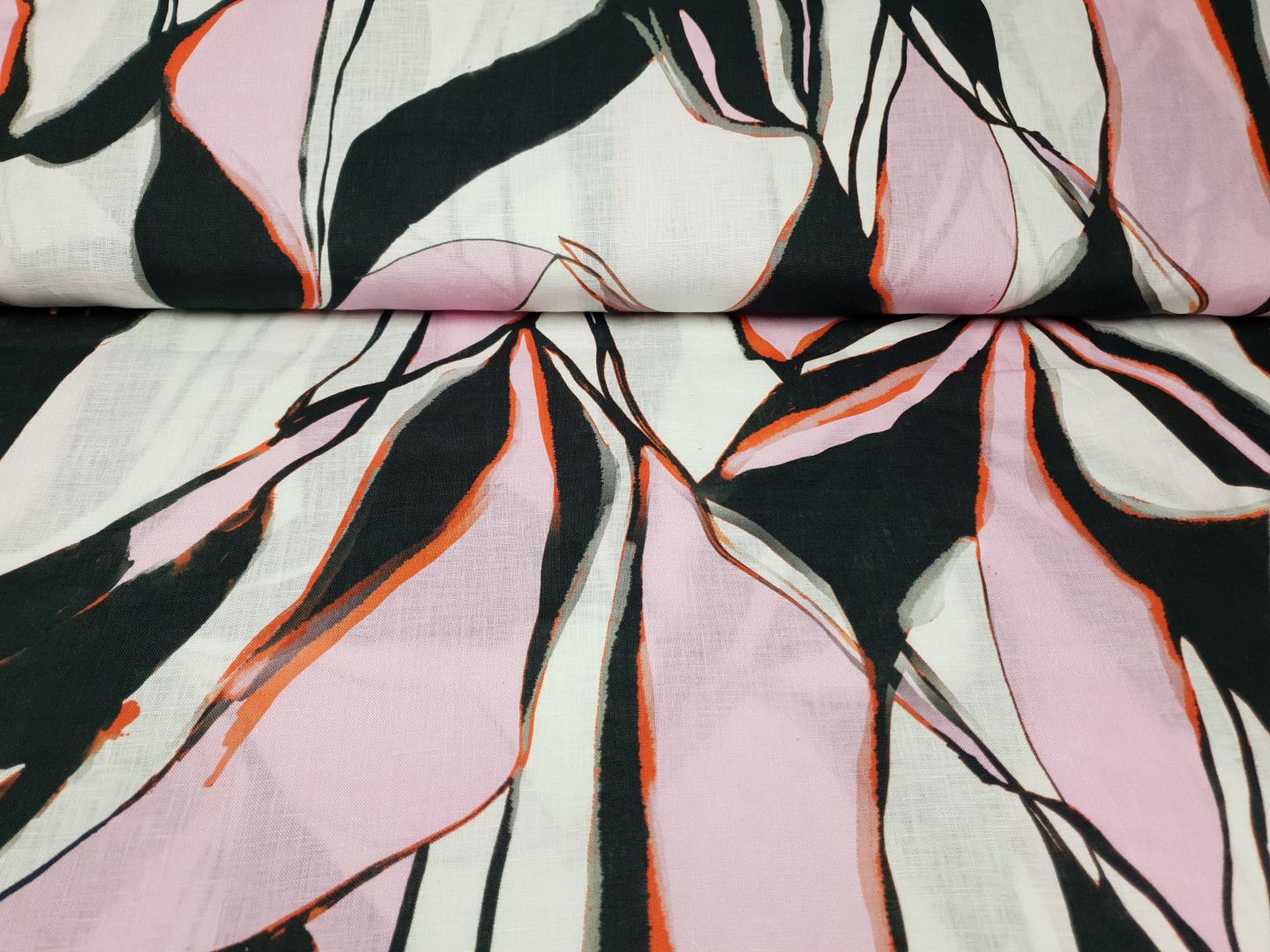 Einzelstück Orgon schwarz/offwhite/flieder