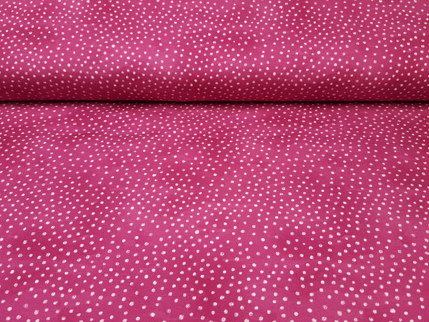 Otter Dots flieder/weiss