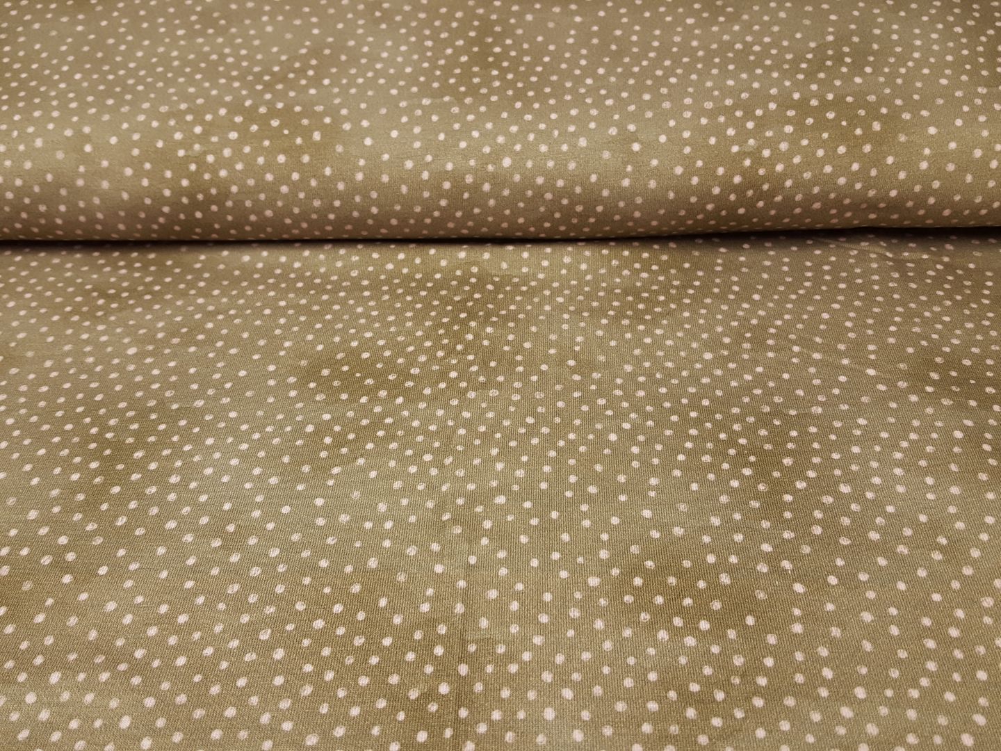 Otter Dots taupe/rosa