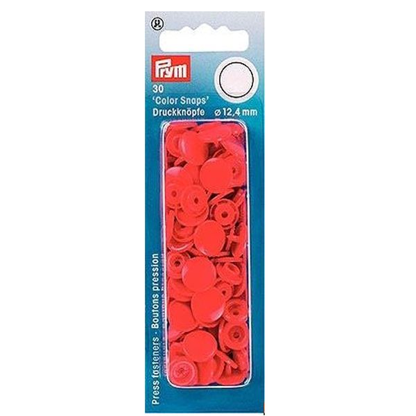 Prym Druckknöpfe hellrot