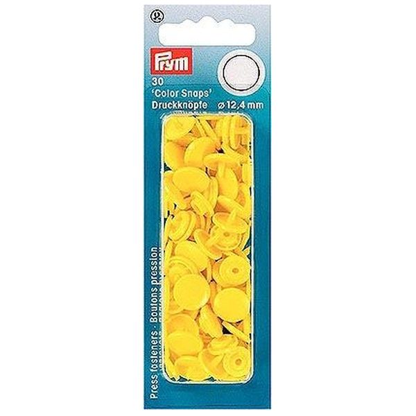 Prym Druckknöpfe hellgelb