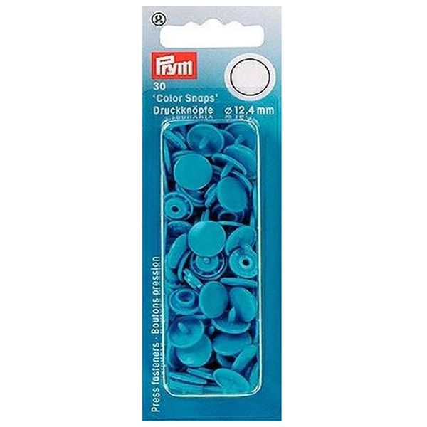 Prym Druckknöpfe stahlblau