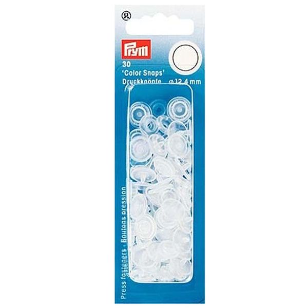Prym Druckknöpfe transparent glänzend