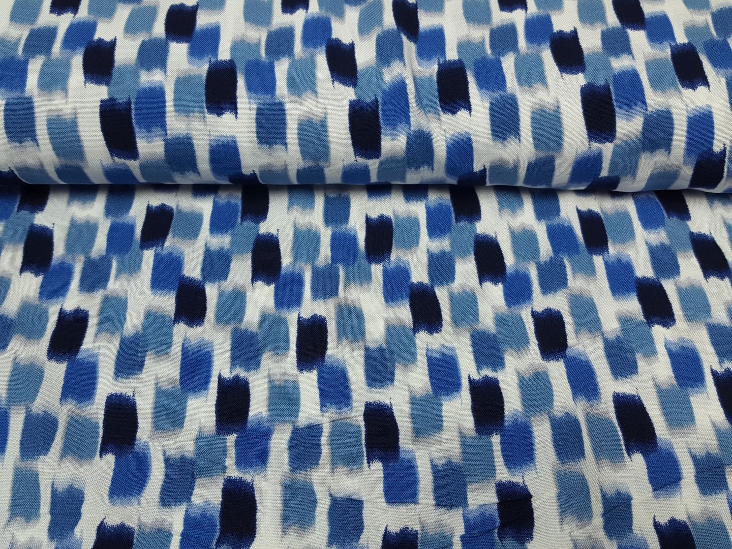 Paint Stripes weiss/denim