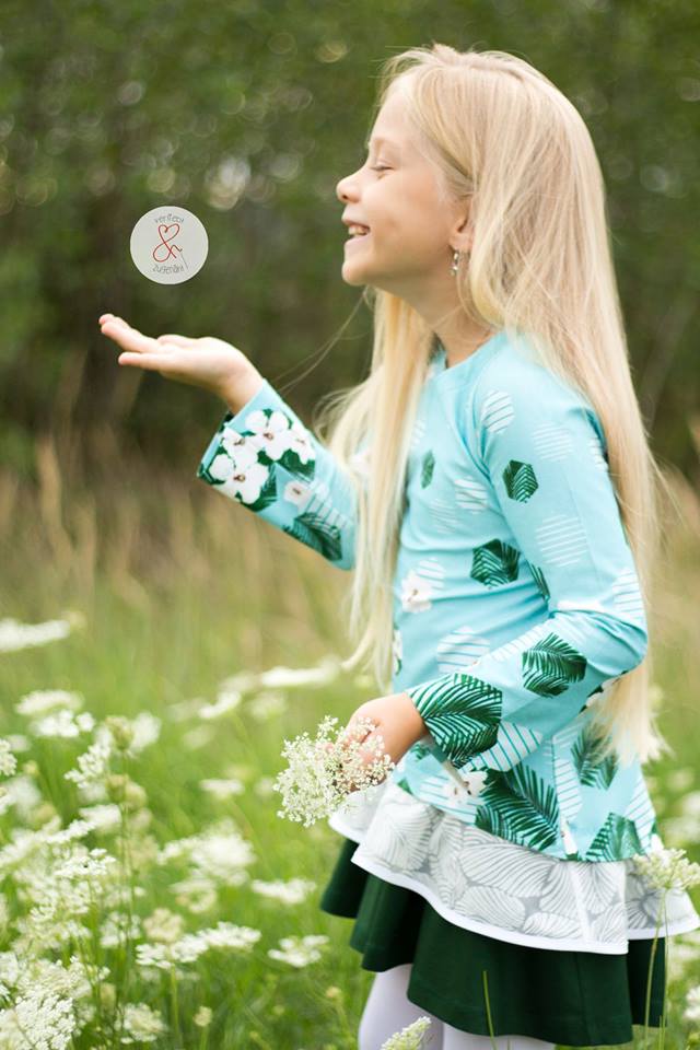 Papierschnittmuster Luise Kinder von Fadenkäfer