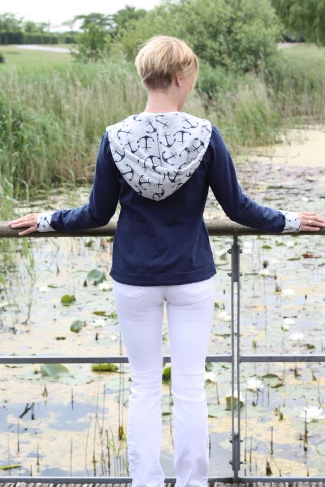 Papierschnittmuster Blazer Damen von Fadenkäfer