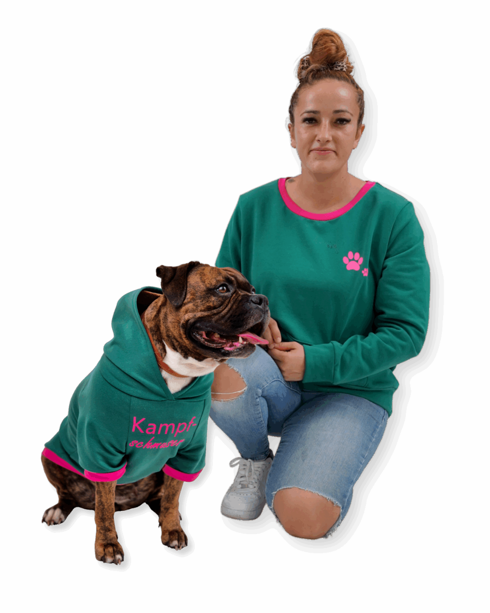 Papierschnittmuster Hunde-Hoodie von Fadenkäfer