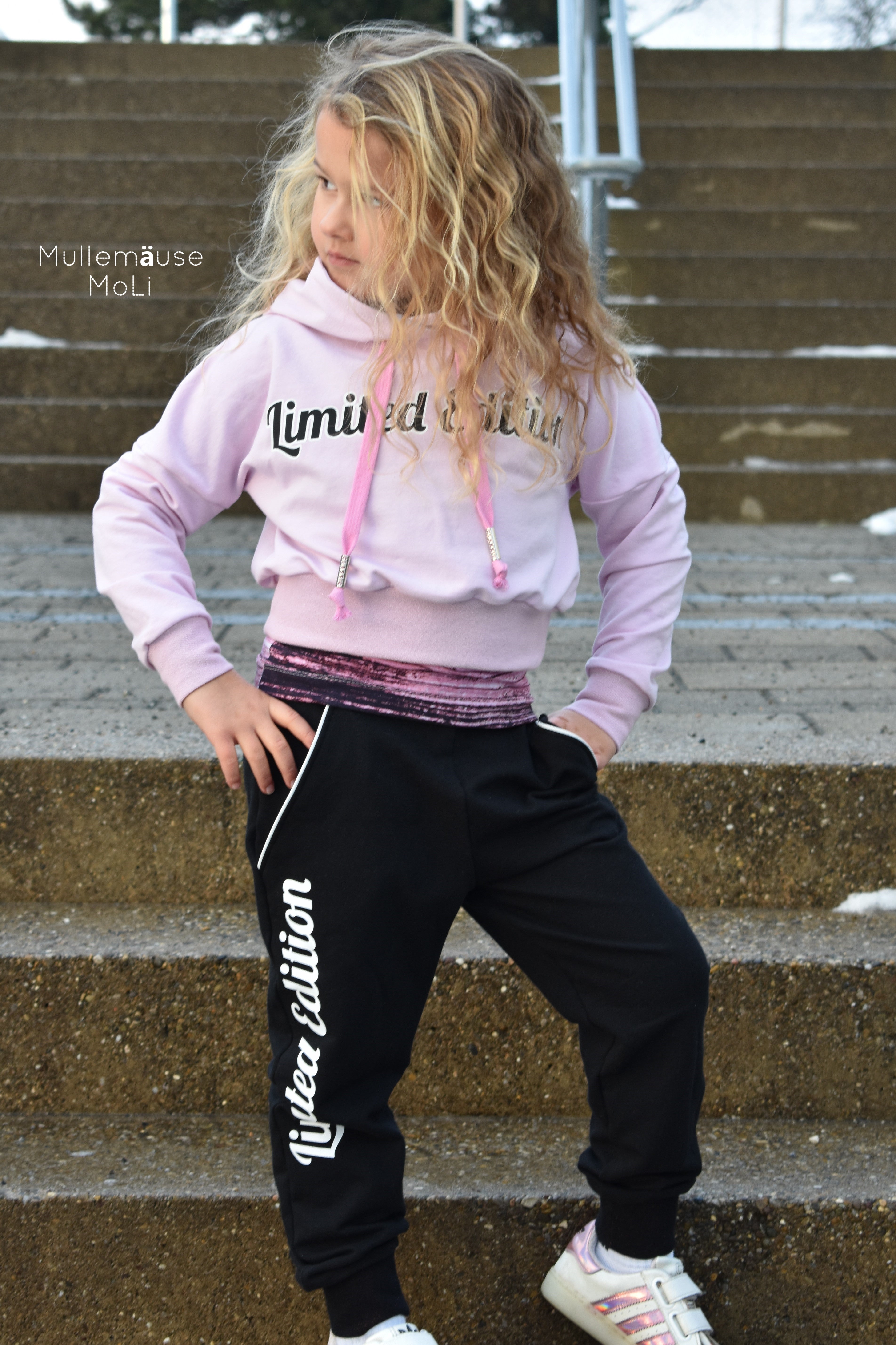 Papierschnittmuster Jogginghose Chris für Kinder von Fadenkäfer 