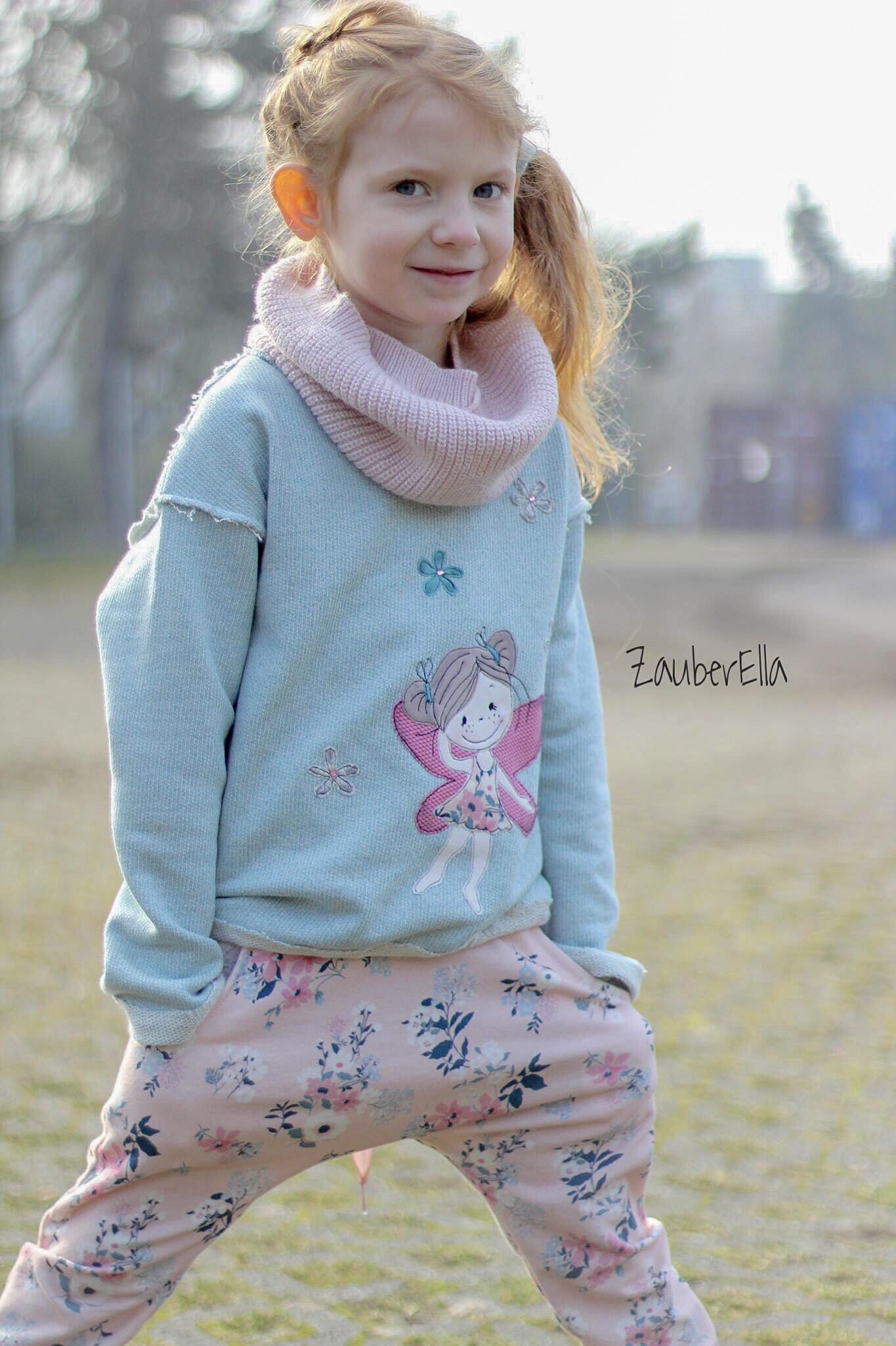 Papierschnittmuster Schwalbenshirt Kinder von Fadenkäfer