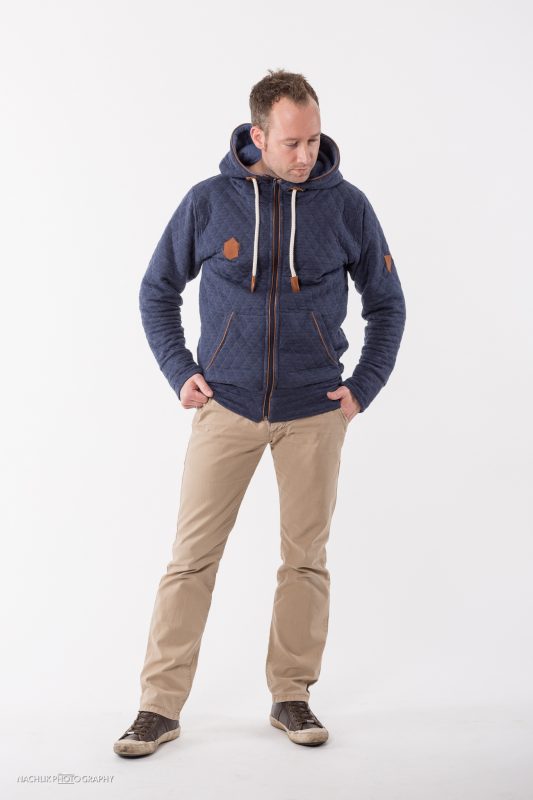Sweatjacke für Herren  Herren: 2XS – 4 XL  Eine Sweatjacke für alle Lebenslagen.  Ob lässig