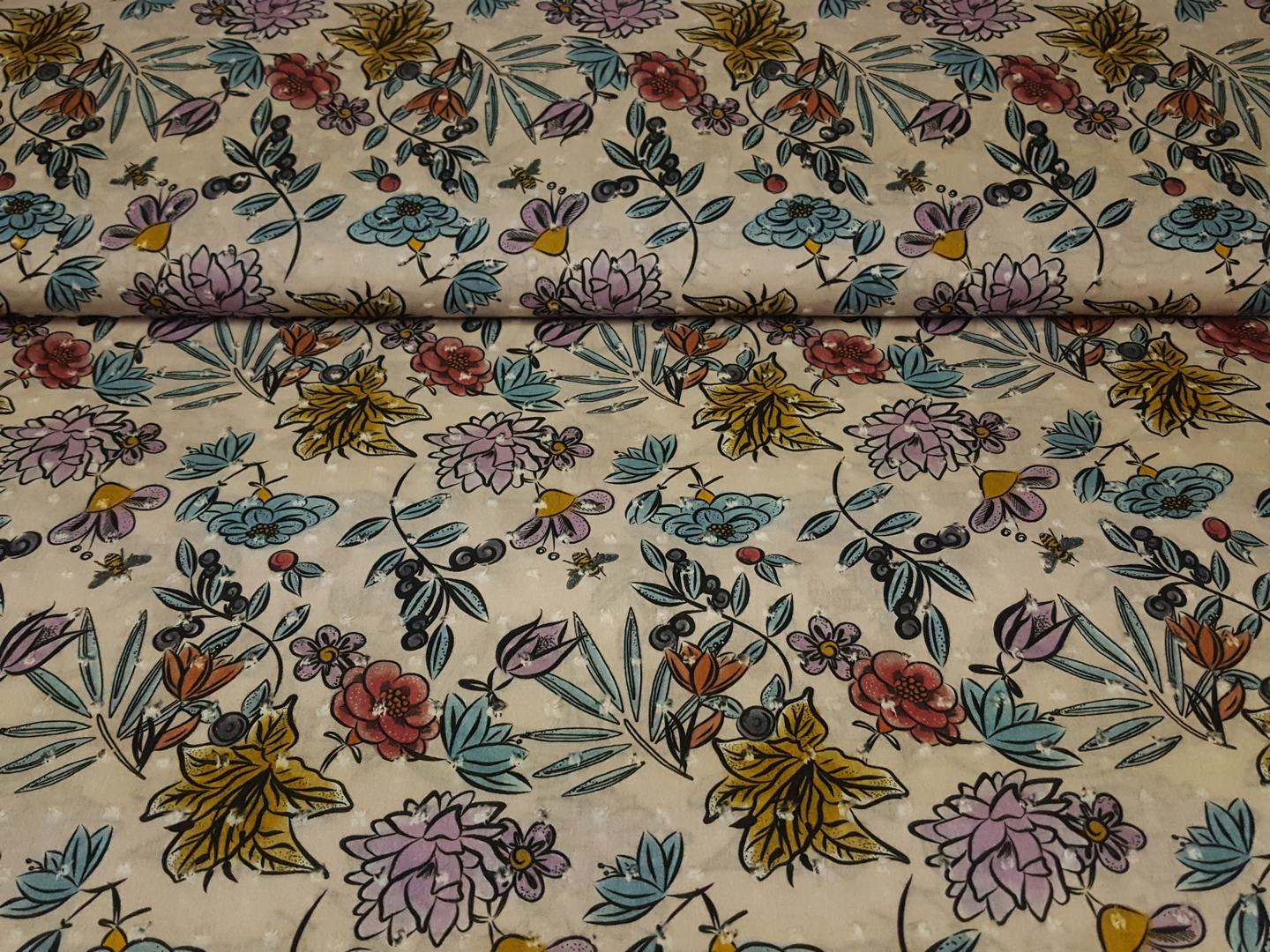 Peace beige/bunt