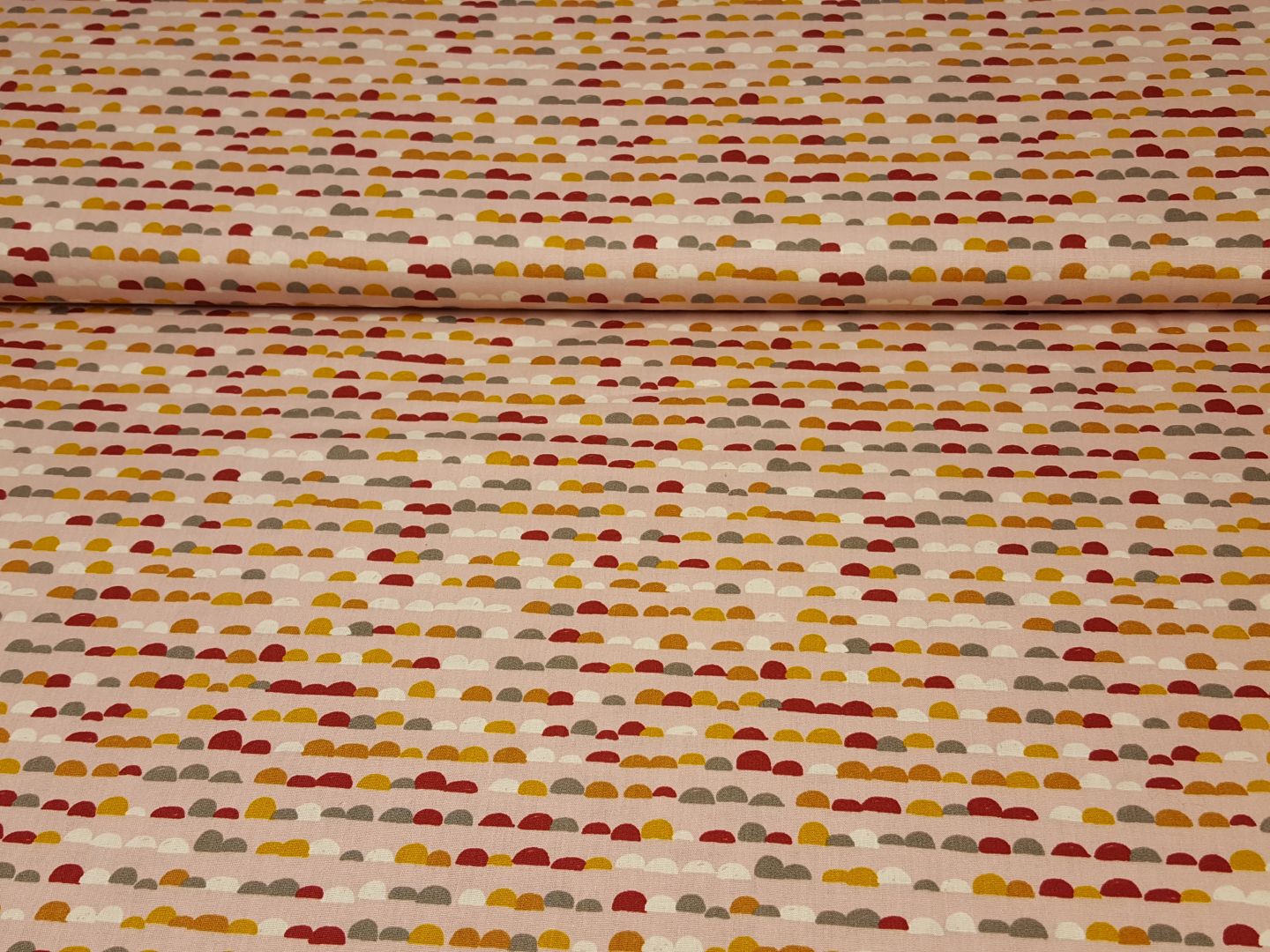 Pebbles altrosa/weinrot/ocker