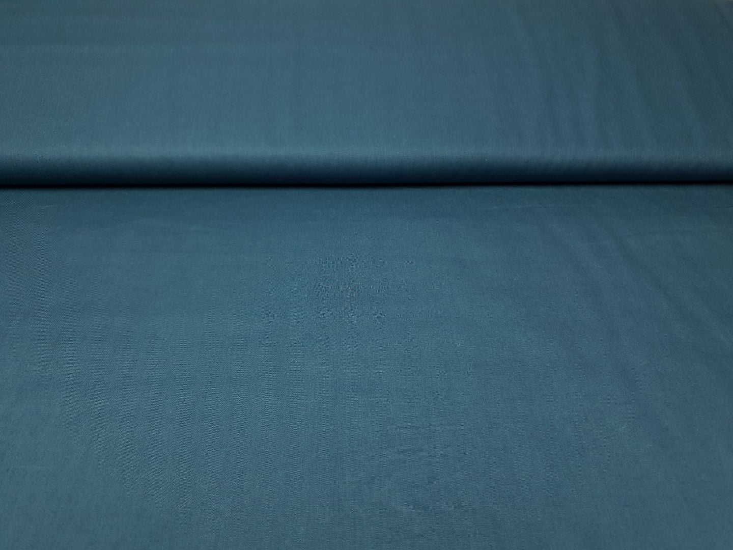 Bio-Baumwollwebware petrol