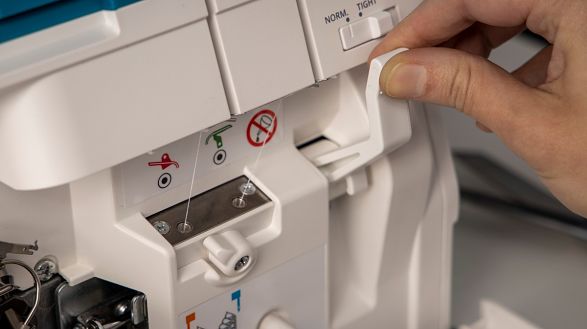 Pfaff admire air 5000 Lufteinfädelung der Greifer