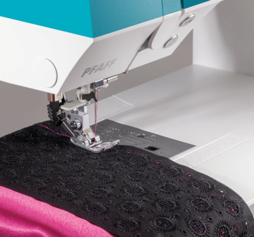 Pfaff ambition 620 Stichbreitenbegrenzung