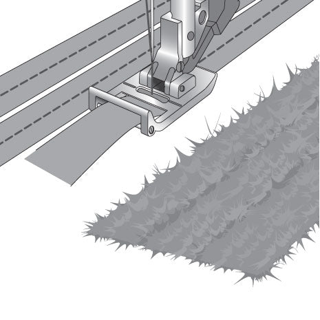 Pfaff Chenillefuss für IDT System