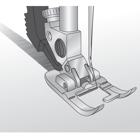 Pfaff "SEWING STAR“-Fuss für IDT™-System