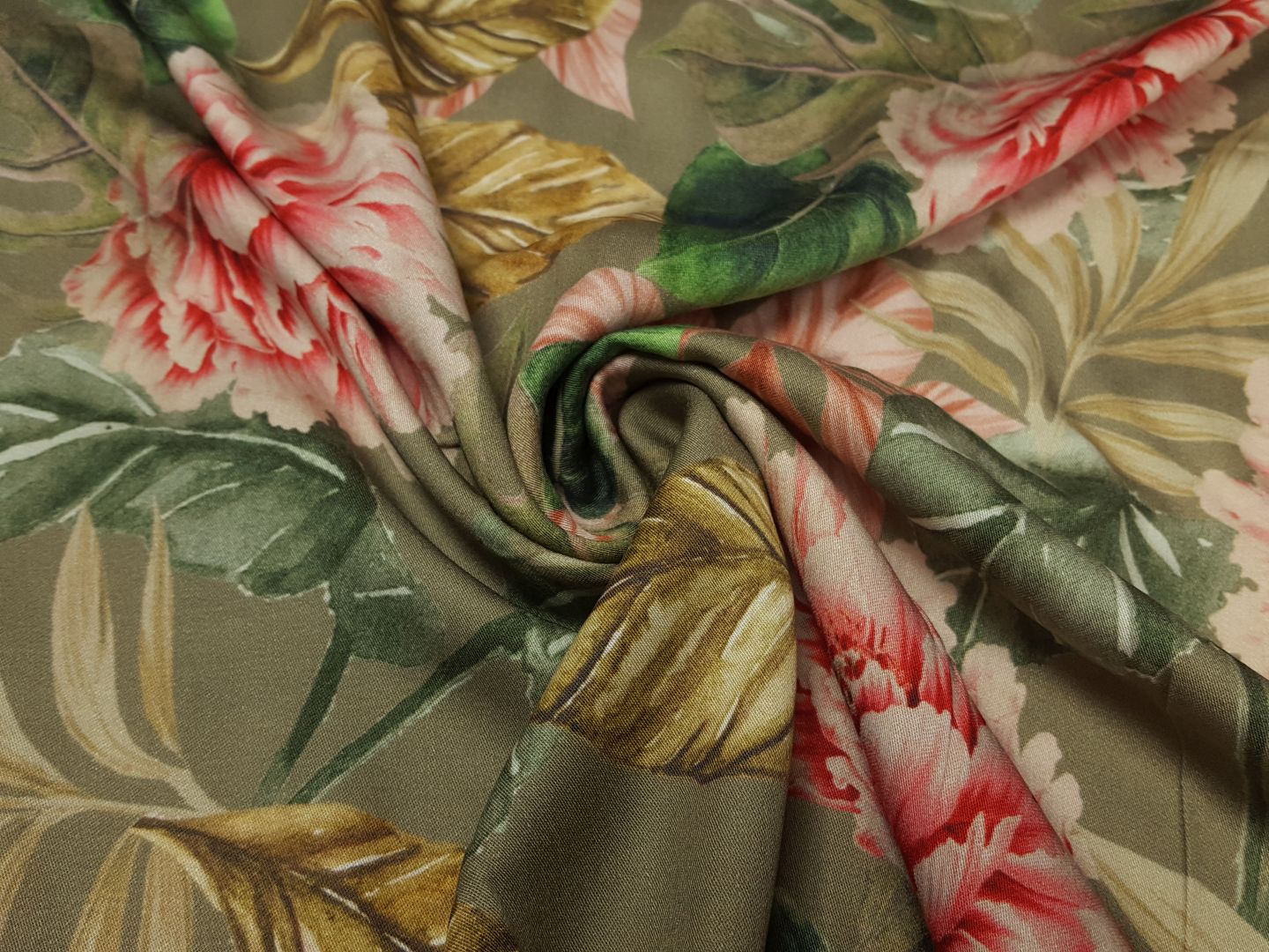 Pfingstrose khaki/altrosa