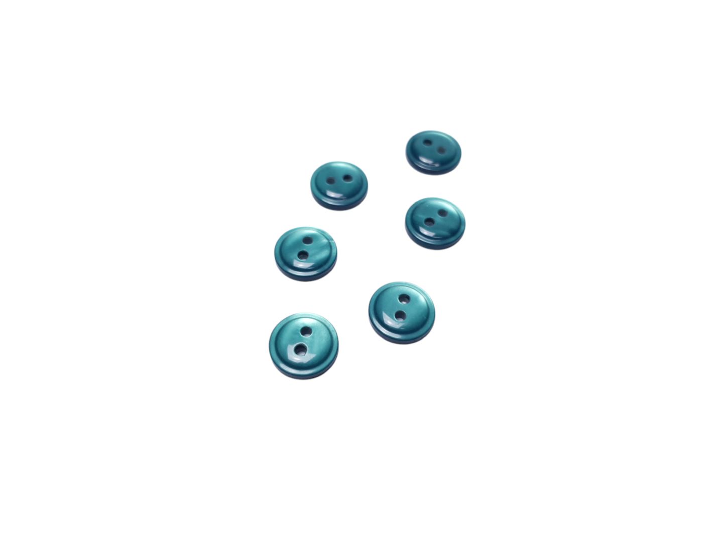 Kunststoffknöpfe opalgrün 12mm