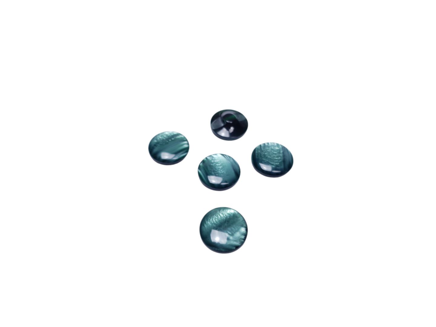 Bonbonsknöpfe 12mm dunkelgrün