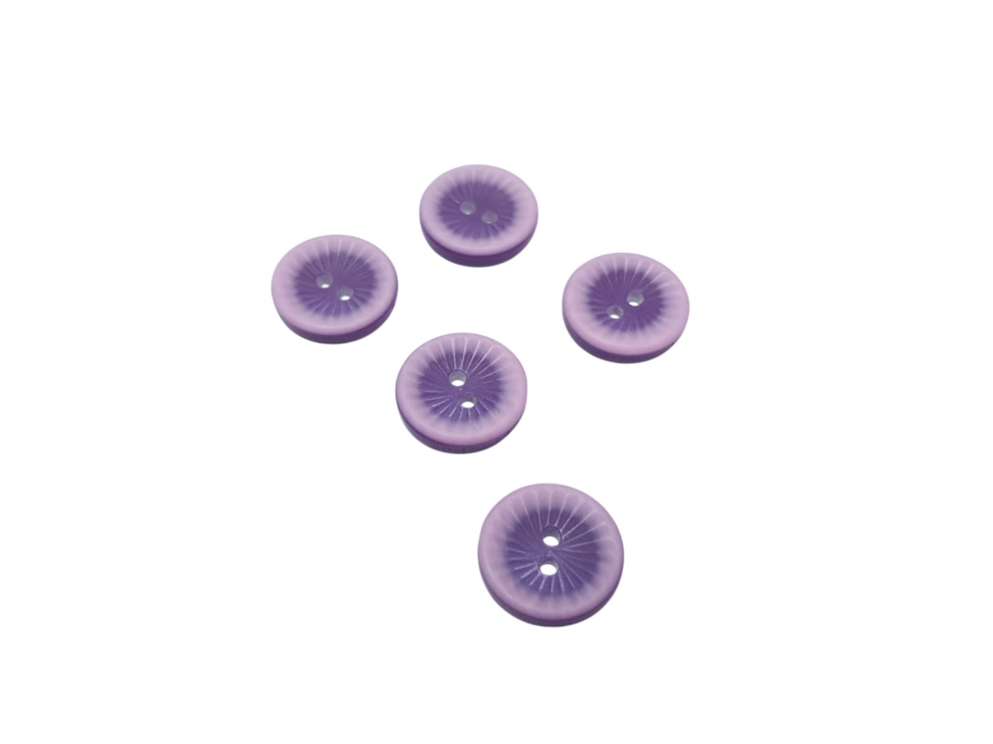 Kunststoffknöpfe 15mm violett
