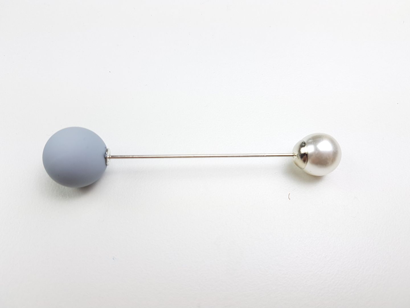 Pin/ Verschlussnadel rauchblau