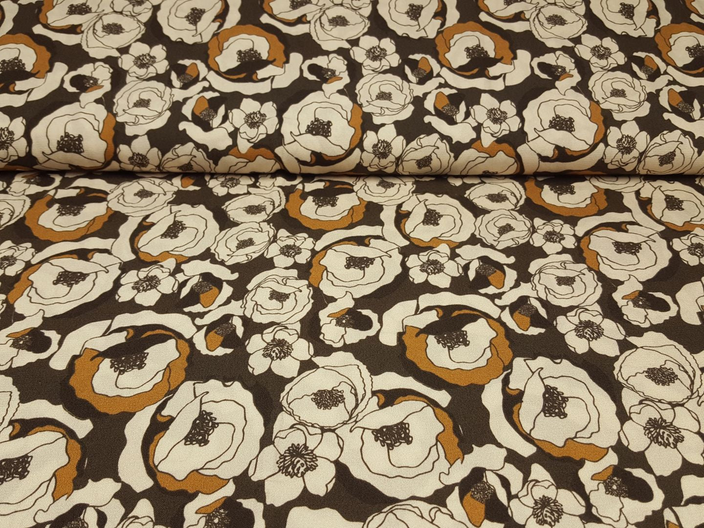 Pinar dunkelbraun/ocker/beige