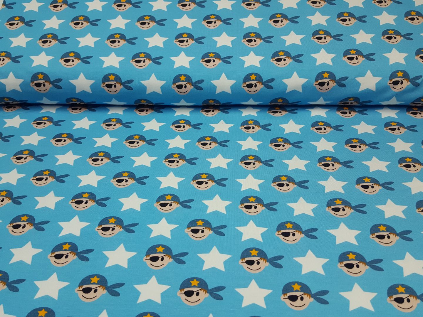 Pirato Stars himmelblau/weiss/dunkelblau