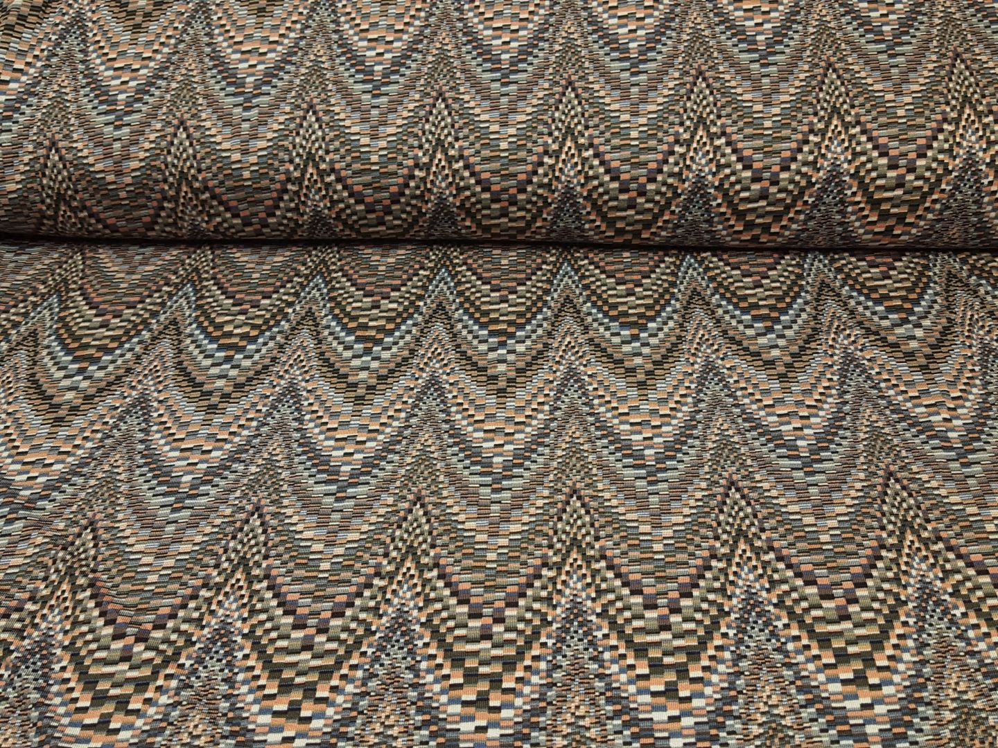 Pixels dustygrün/pastell