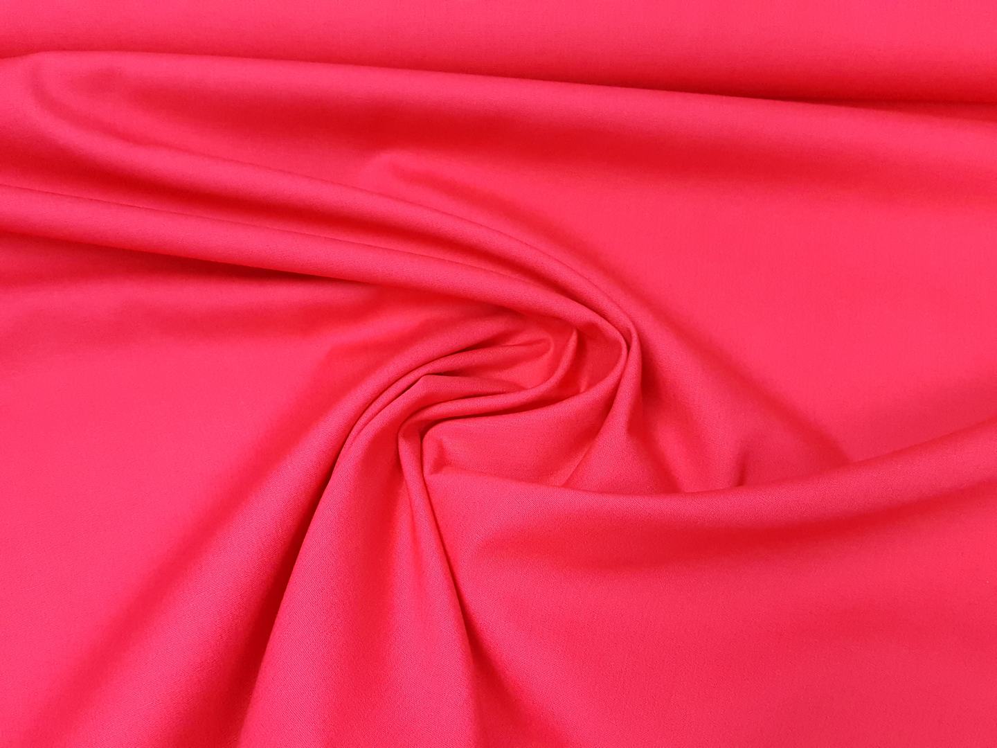 Popeline uni fuchsia