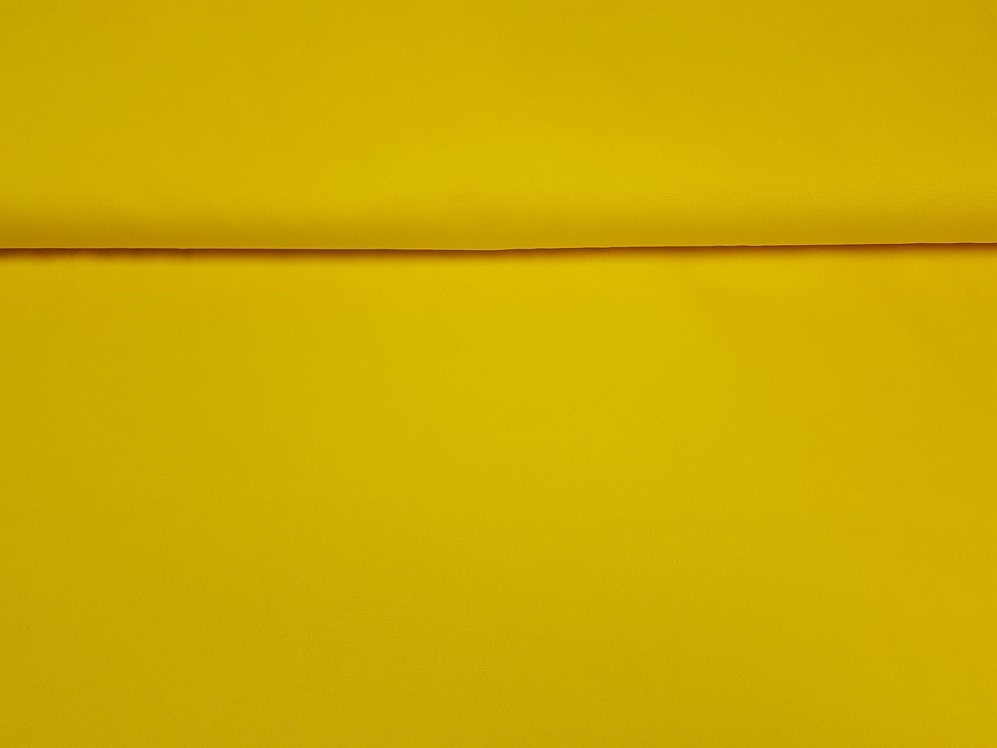Popeline uni yellow