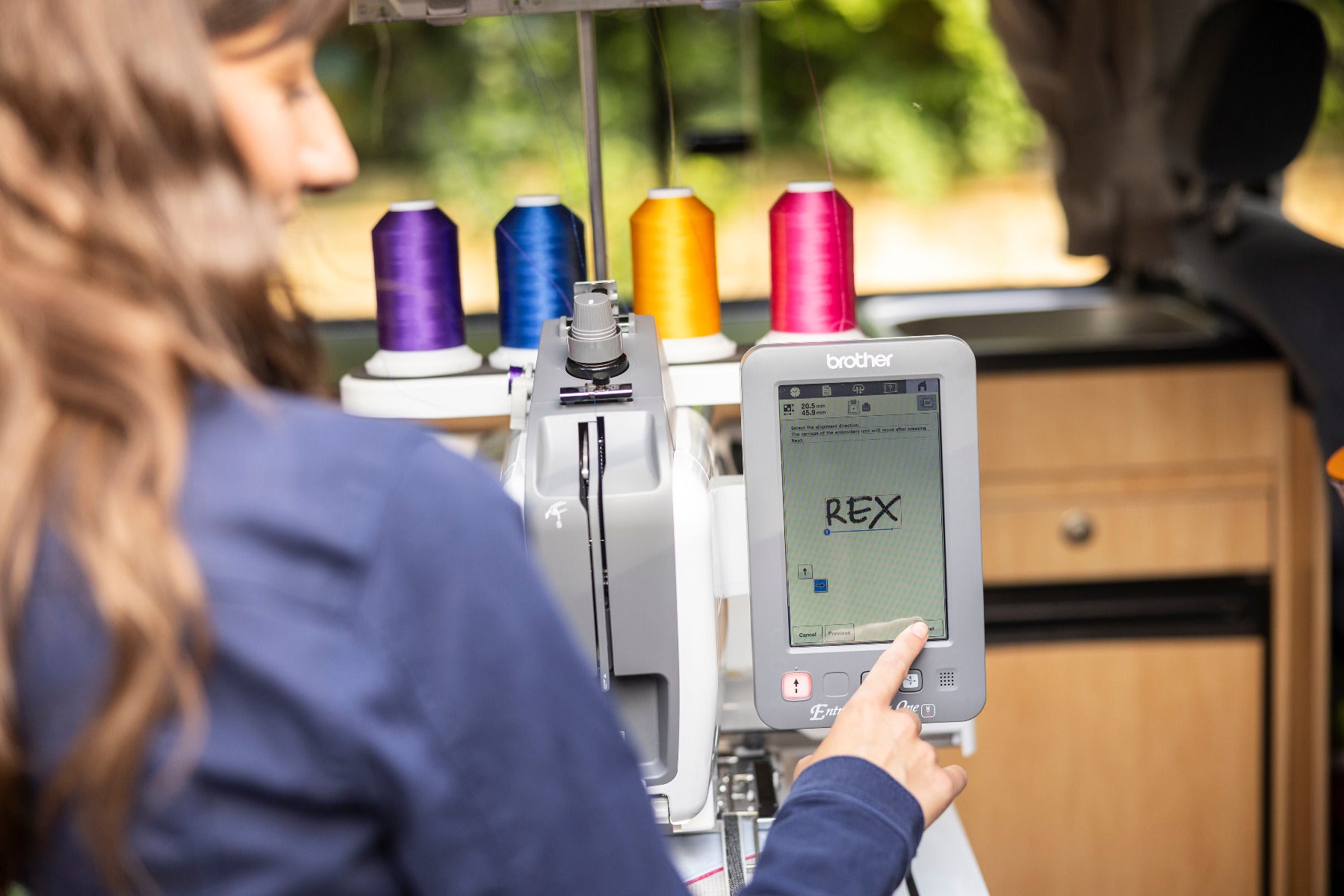 Brother PR1x One Einnadel-Stickmaschine