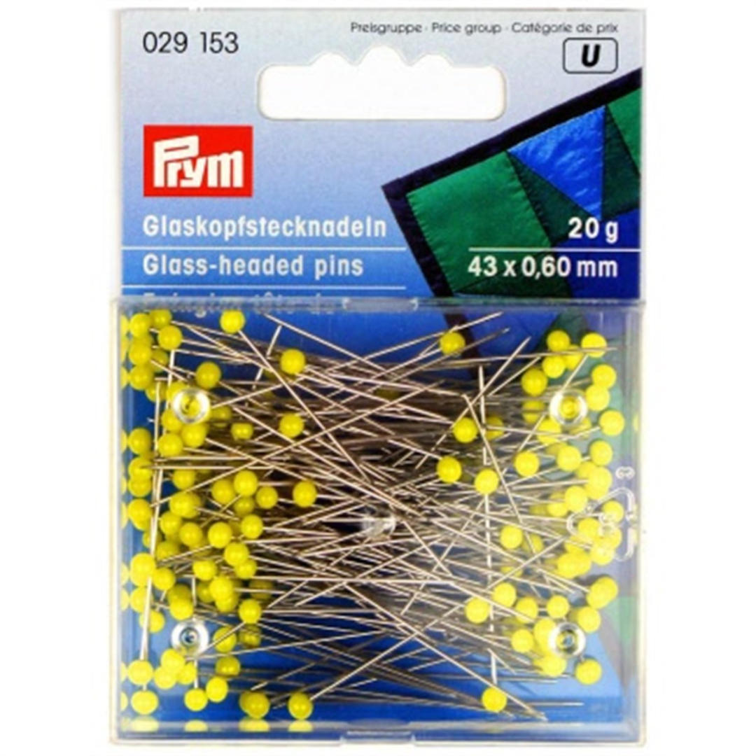 Prym Glaskopfstecknadeln extra lang