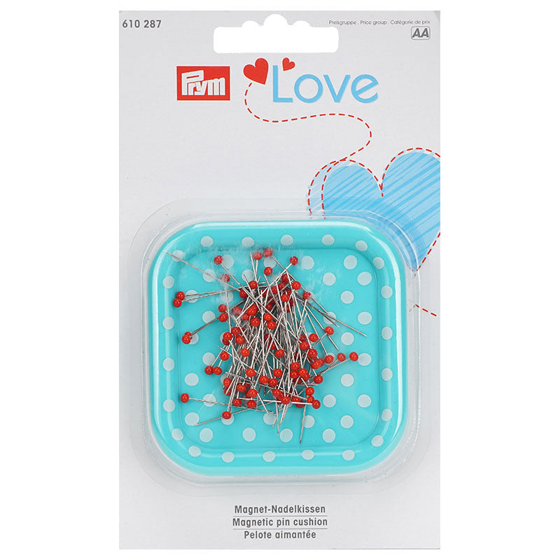 Prym Love Magnet-Nadelkissen mit Stecknadeln