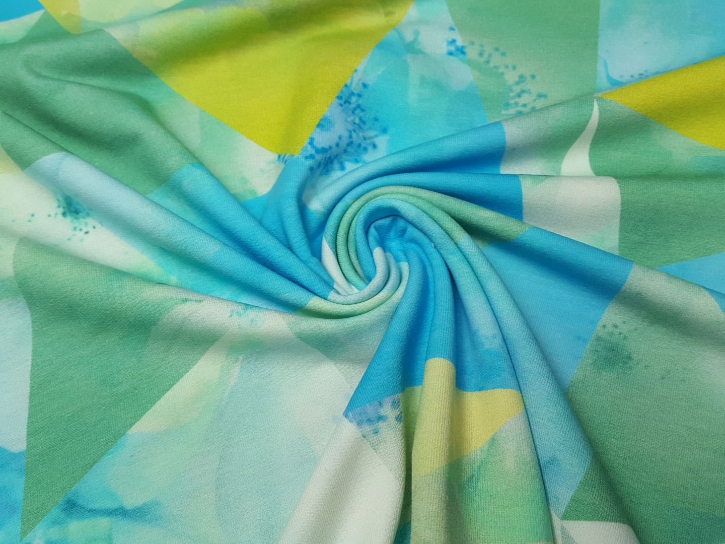 Quadrato offwhite/mint/türkis