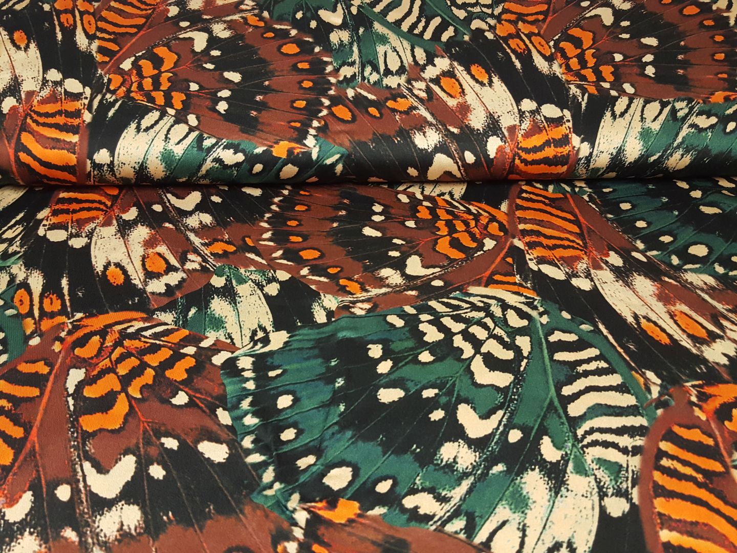 Regine schwarz/orange/petrol