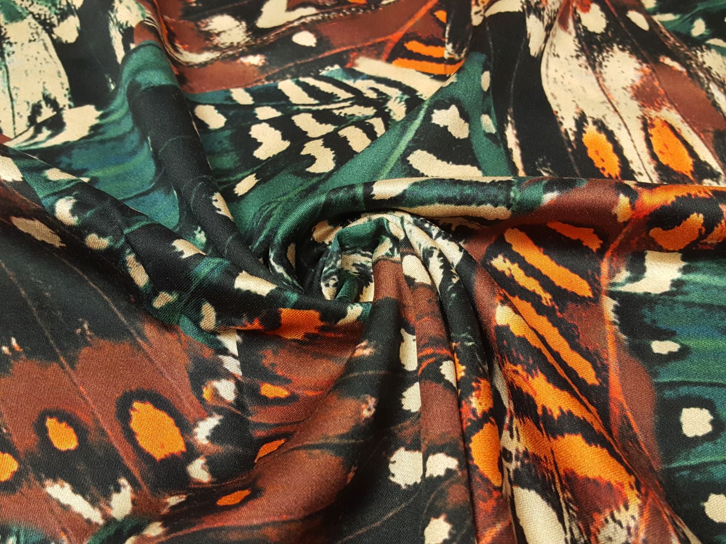 Regine schwarz/orange/petrol