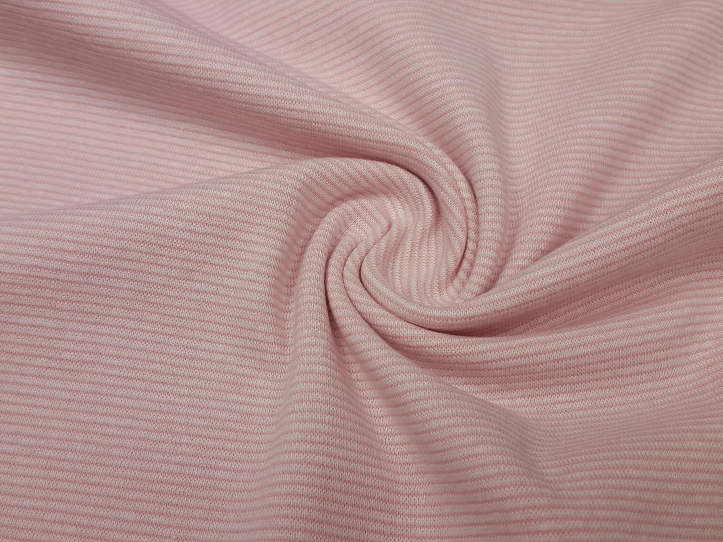 Ringelbündchen rosa/weiss