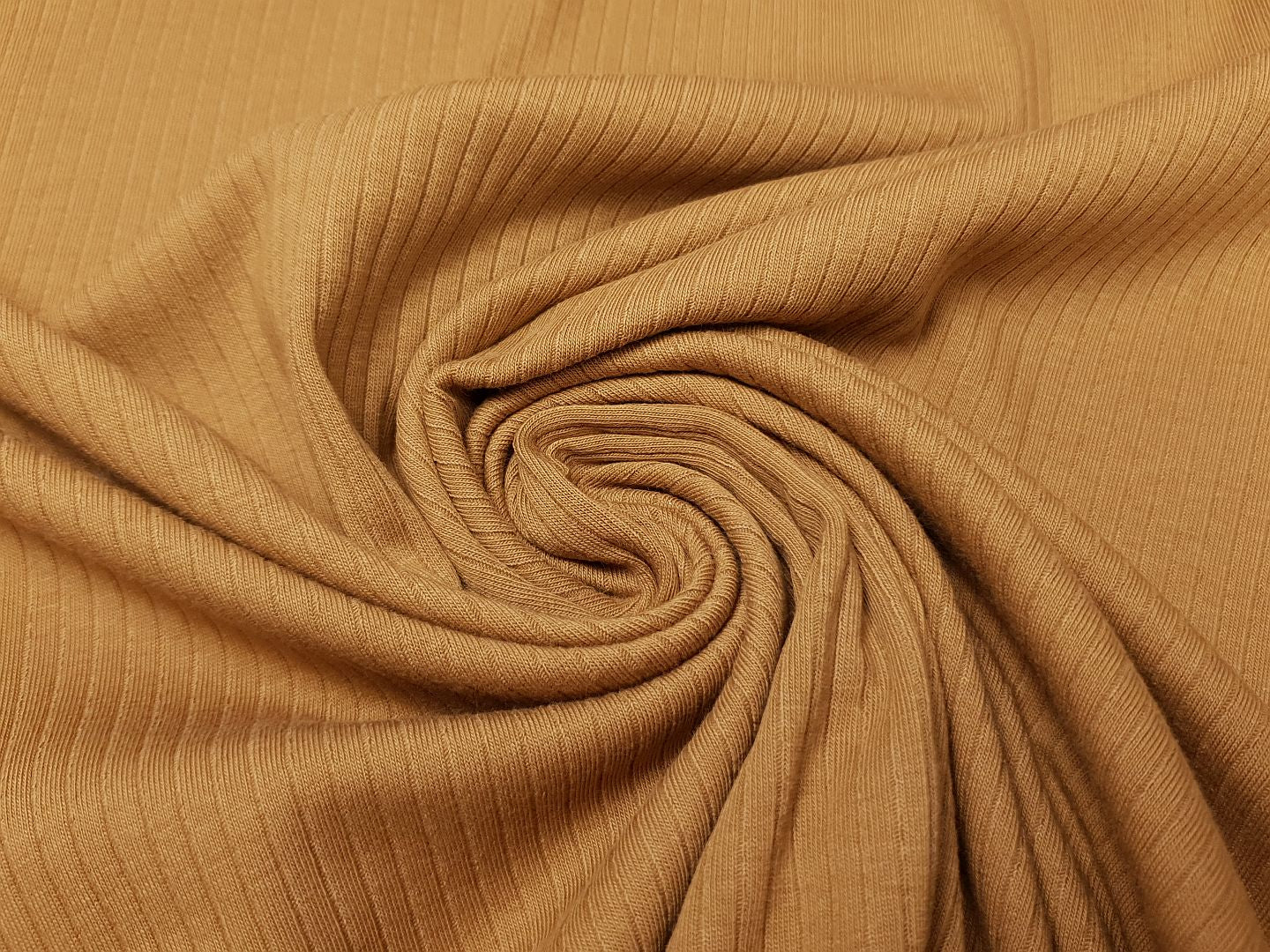 Rippjersey caramel