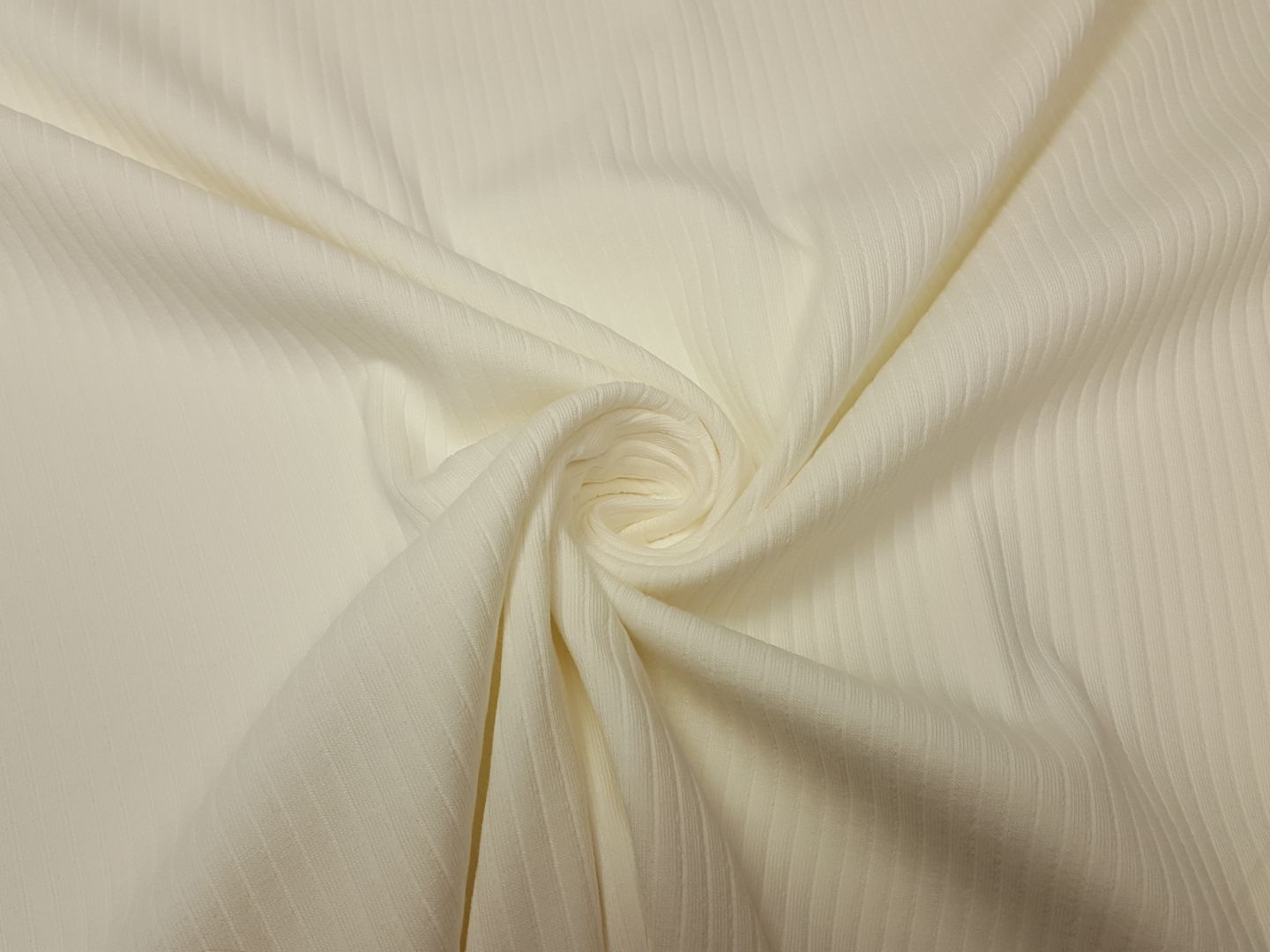 Einzelstück Rippjersey offwhite