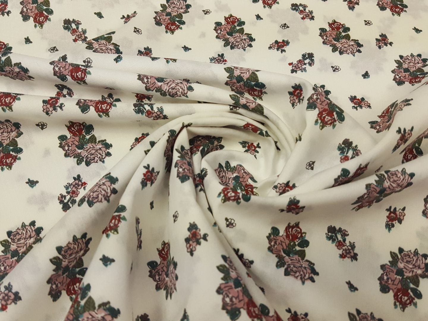 Rosen weiss/oliv/altrosa/ocker/petrol