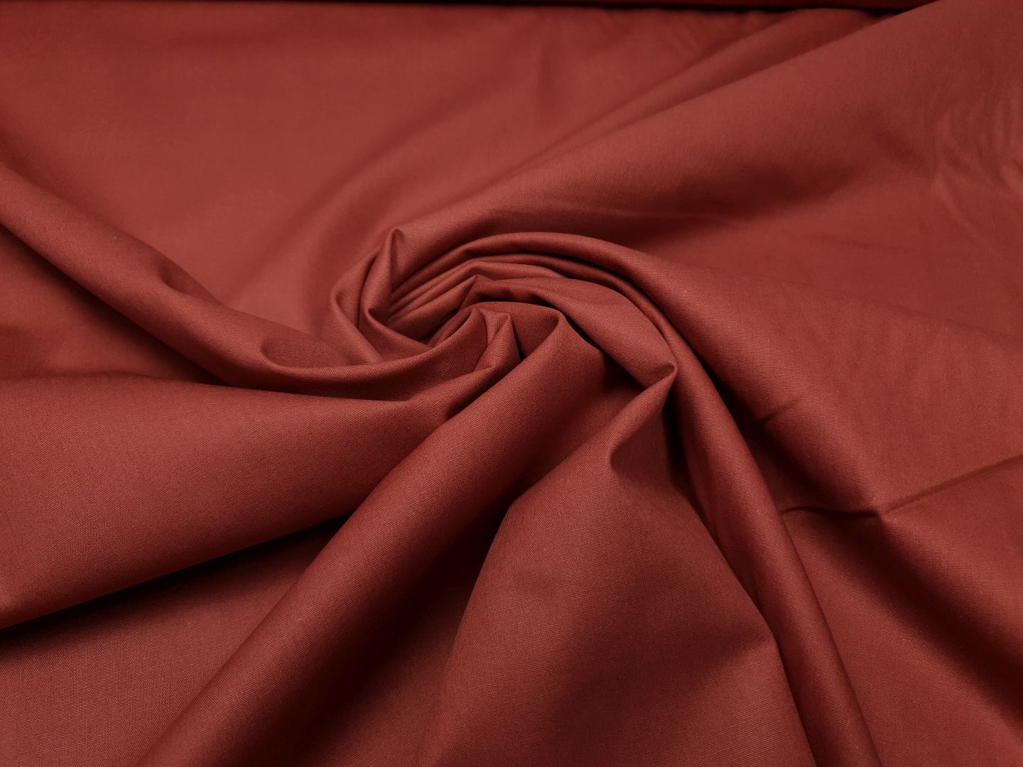 Bio-Baumwollwebware rostrot