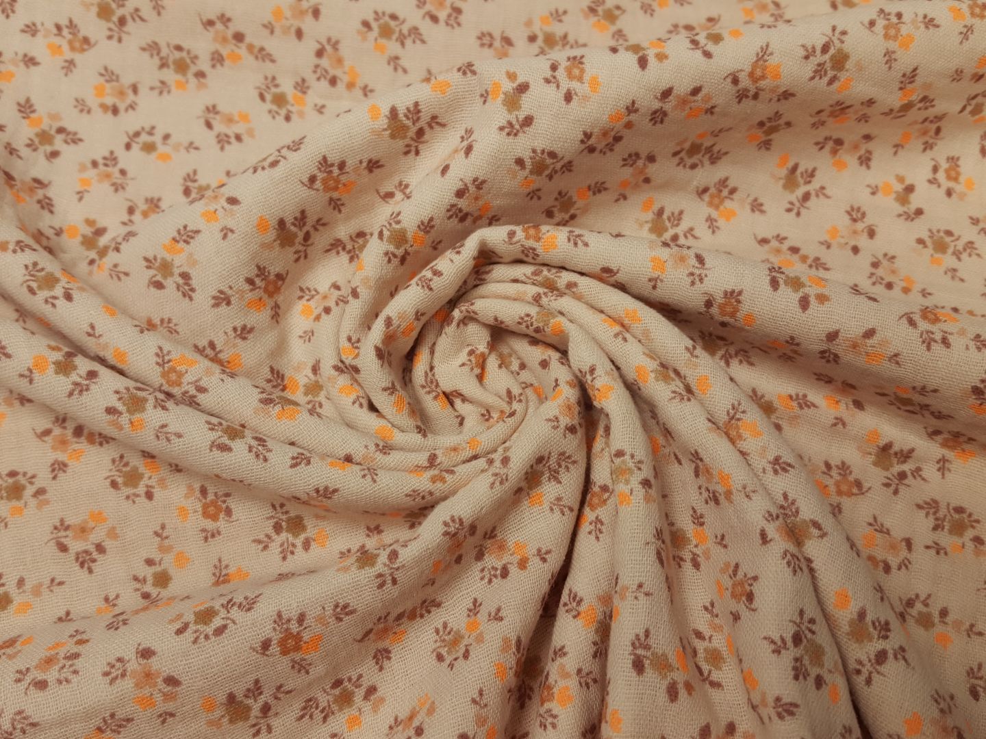 Einzelstück Sandy apricot/braun/neon orange
